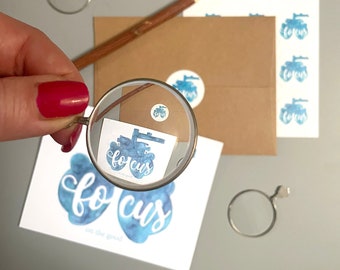 Focus on the Good Note Card Set