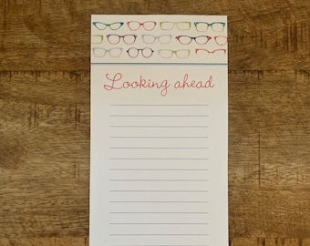 Looking Ahead Lined Notepad