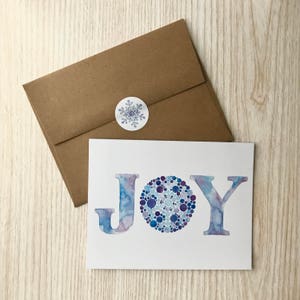 Cartes de vacances Joie