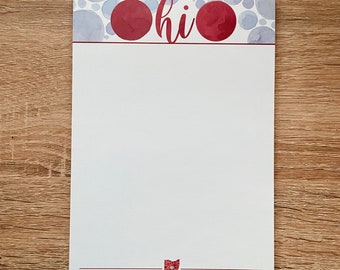 Ohio Ishihara Notepad