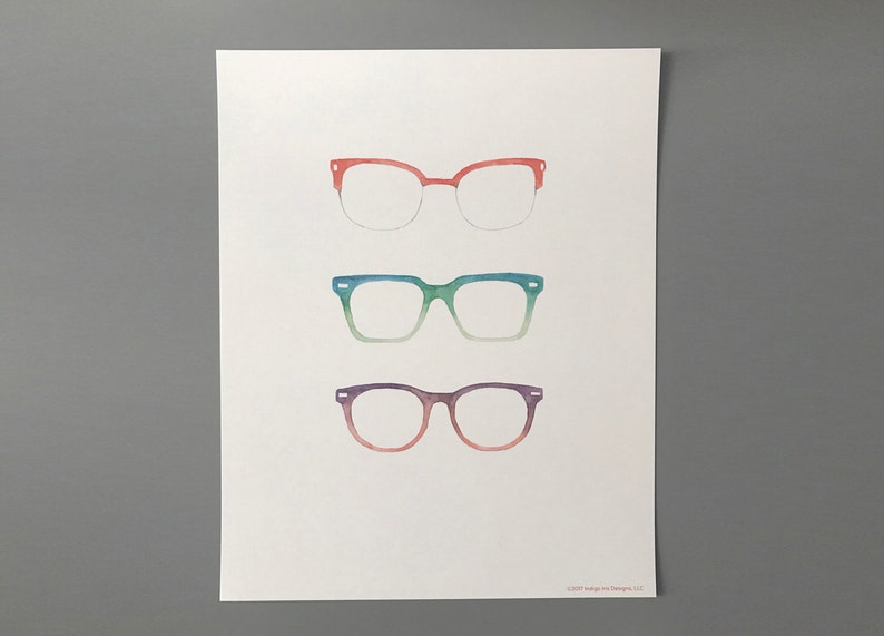 Glasses Trio in Warm Tones image 2