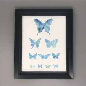 Butterfly Eye Chart Print