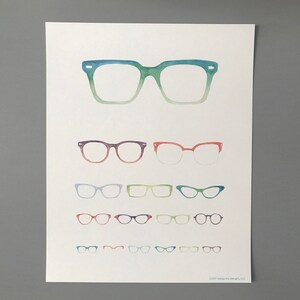 Eyeglass Eye Chart Print image 2