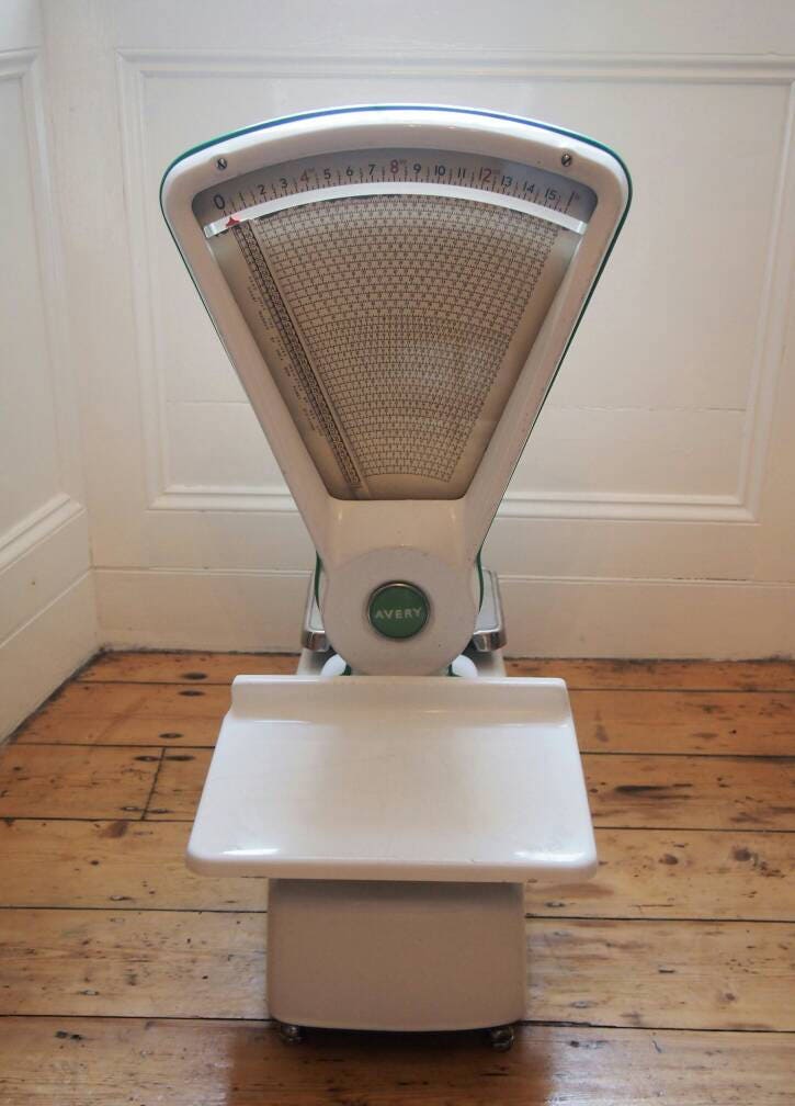Large Grocers Scales Shop Scales Imperial Weighing Scale Etsy