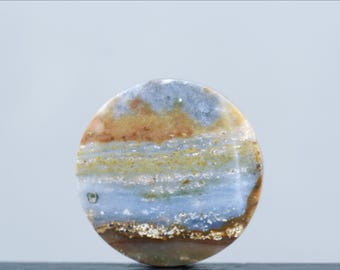 クラウィン・マルチカラー・ジャスパー宝石：インドネシア産ジュエリー用ルースストーン