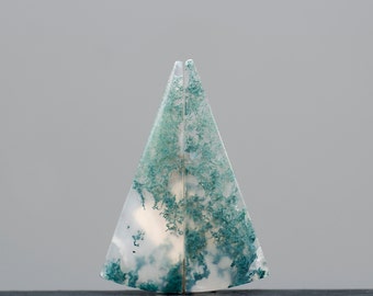 Para kolczyków z zielonego agatu mchowego: indonezyjski agat do kolczyków, sztuki kamienia, biżuterii na prezent