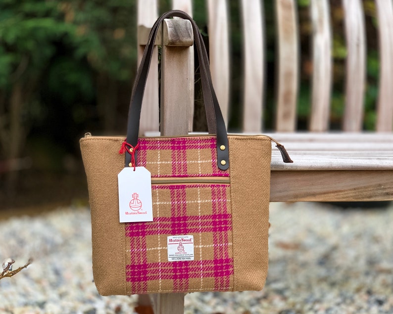 harris tweed ladies purse