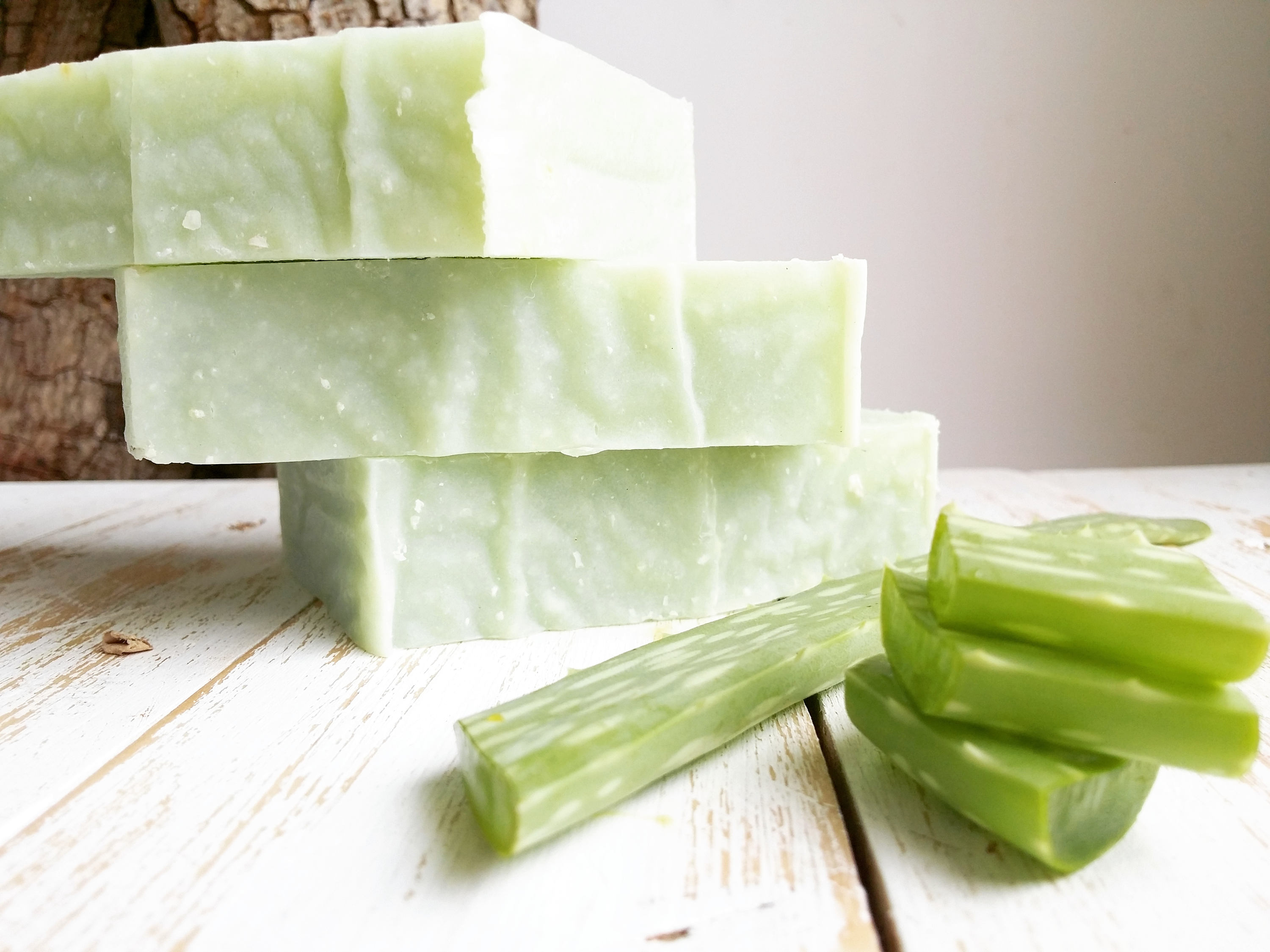 Organic Aloe Vera and Cucumber Cold Process Soap Natural Soap Etsy