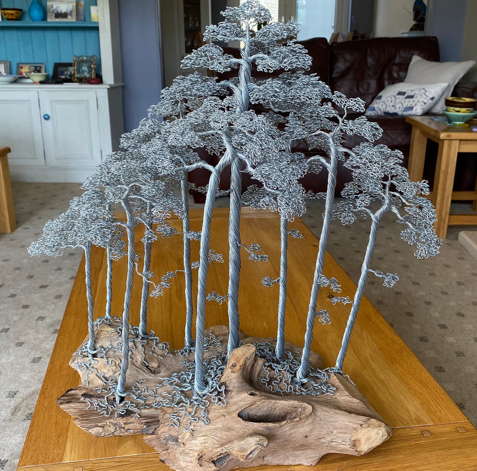 Large Bonsai Forest Sculpture Etsy