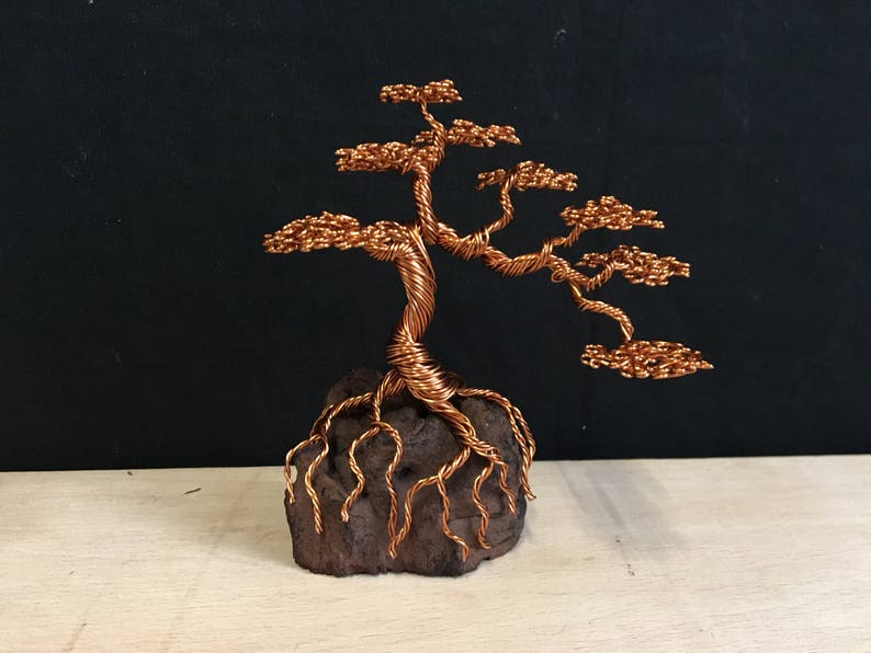 Informal/cascaded Bonsai Wire Sculpture Etsy