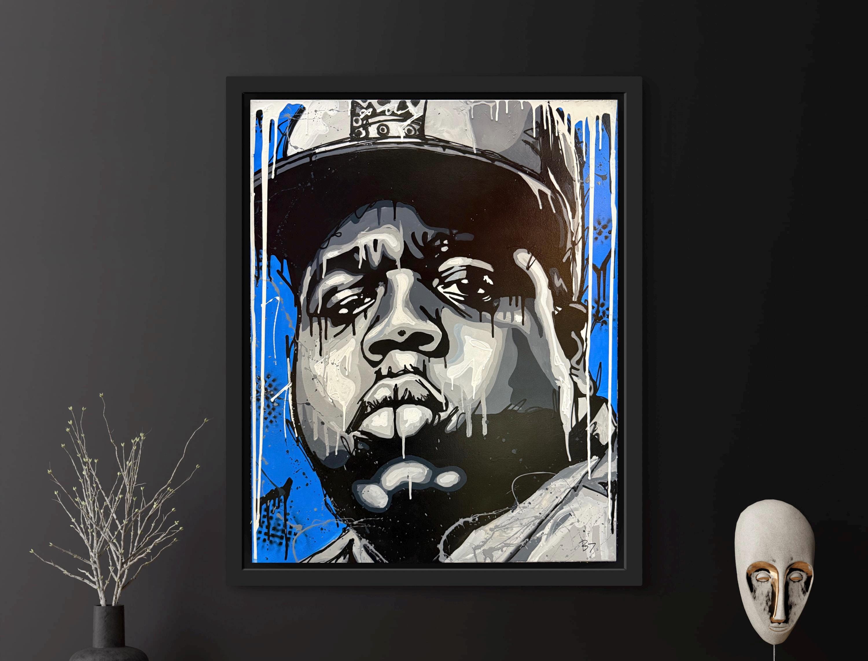 Notorious Big Painting - Etsy