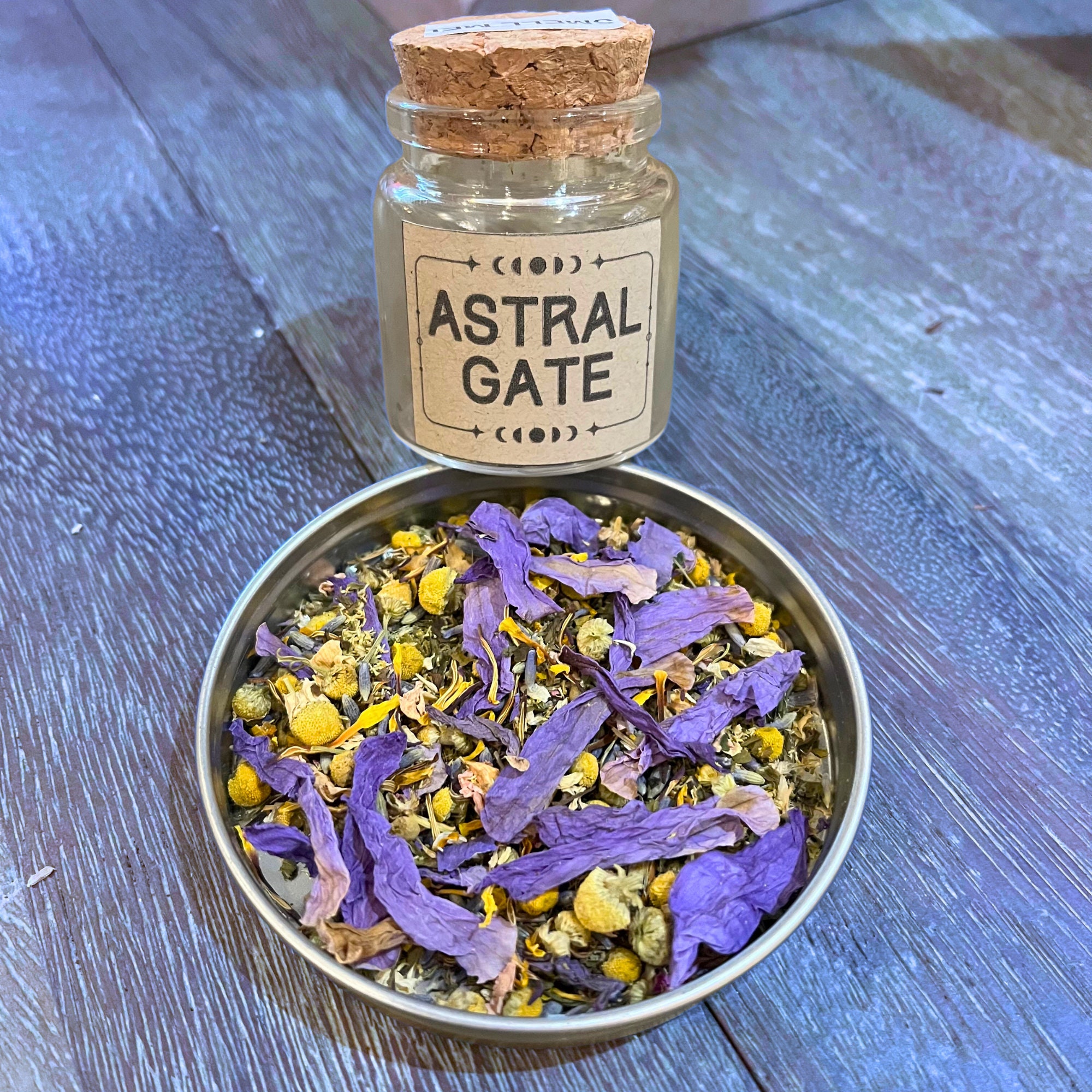 Astral Gate Tea || Bedtime Herbal With Blue Lotus for Vivid ...