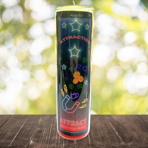 Attraction Dressed/Fixed 7 Day Candle