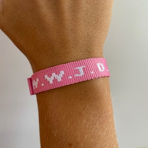Breast Cancer Awareness W.W.J.D. Bracelet & other colors