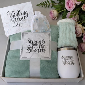 Get Well Gift for Women, Care Package for Sick Friend, Cancer Gift, Get Well Gift Basket, Thinking of You Gift, Stronger Than the Storm