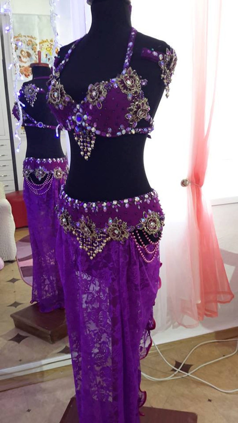 Belly dance costume belly dance outfit dance costume Etsy