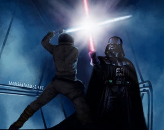 ベスピン決闘 - 帝国の逆襲 - ルーク・スカイウォーカー vs ダース