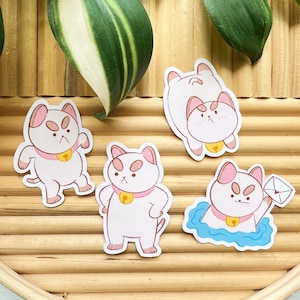 Bee and Puppycat | Vinyl Puppycat Stickers