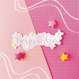 BTS Vinyl Sticker | Boy With Luv
