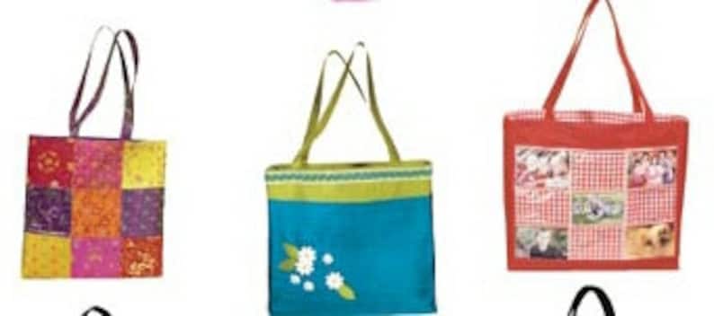 FF Simplicity 9963 Purses Bags and Totes in various shapes and sizes handbag pattern