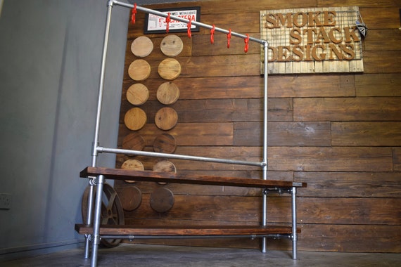 Heavy duty wooden coat stand hotsell