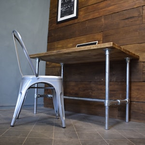Galvanized pipe desk legs deals