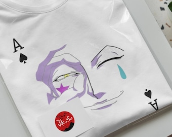 Hisoka Ace T-Shirt inspired by the Hit Anime Series "Hunter X Hunter"