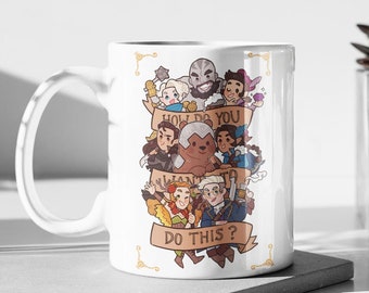 Vox Machina inspired Character Mug