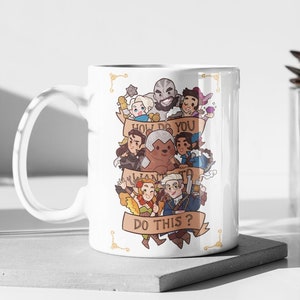 Vox Machina inspired Character Mug