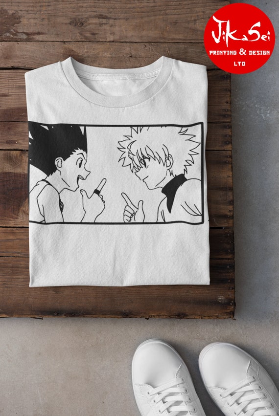 and Killua X Hunter T-shirt - Etsy