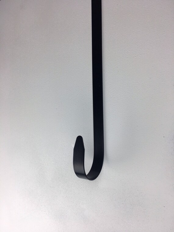 Wreath Hanger Black Wreath Hanger Metal Wreath Hanger Etsy