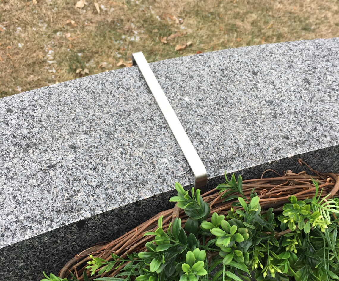 6 Tombstone Wreath Hanger Cemetery Wreath Hanger Etsy