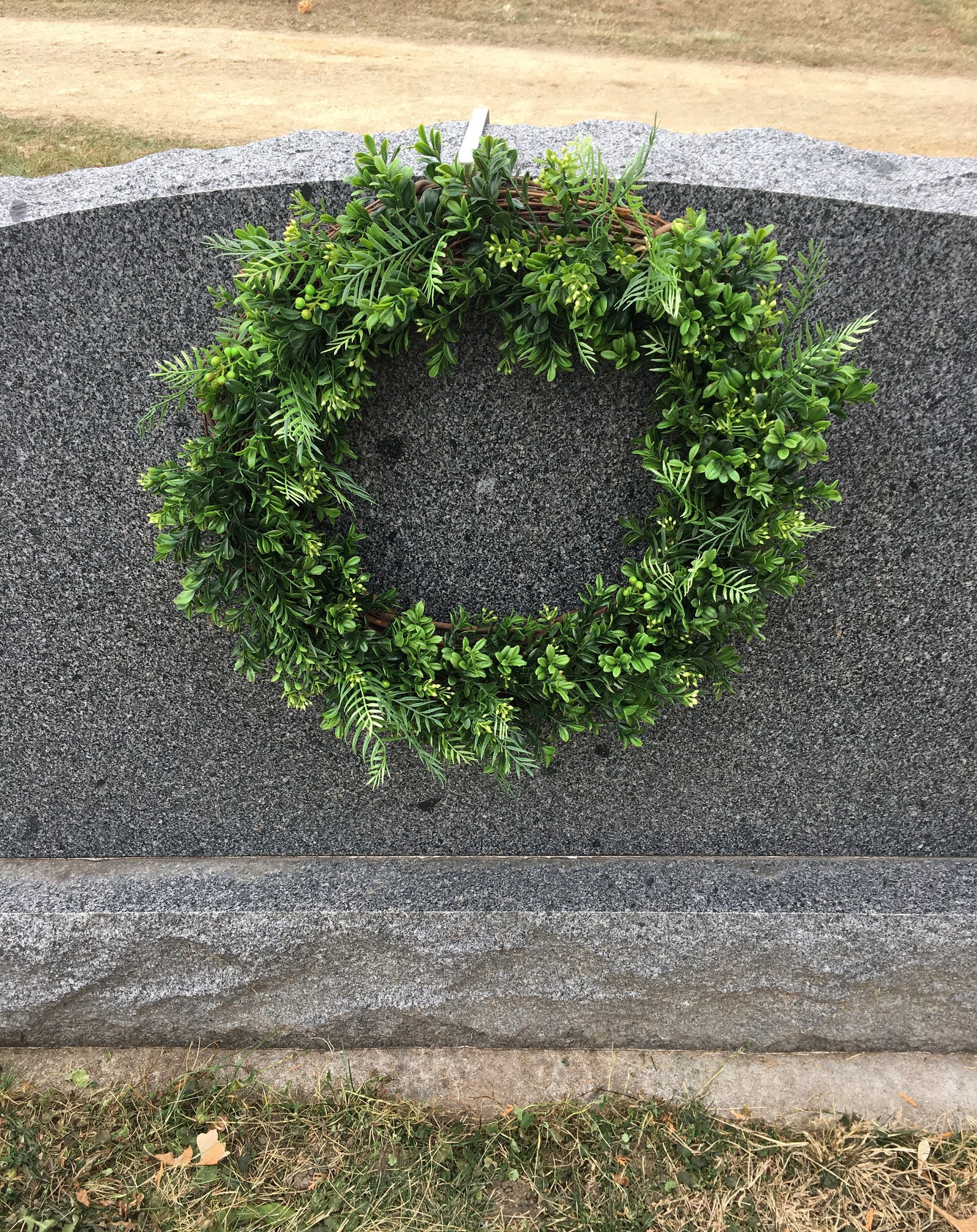 6 Tombstone Wreath Hanger Cemetery Wreath Hanger Etsy