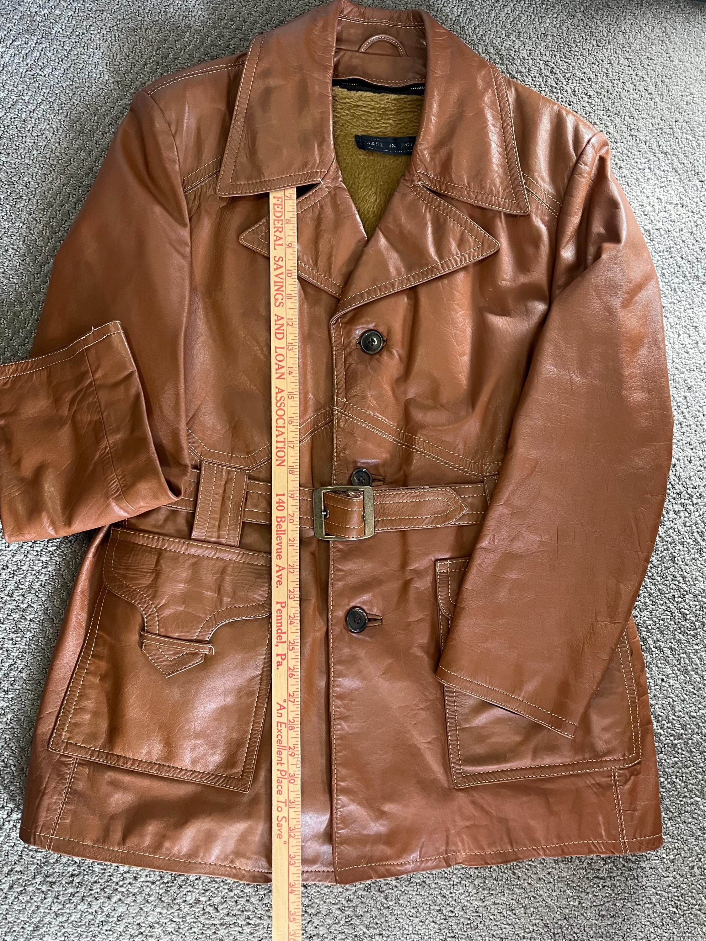 70’sビンテージ/French Double Leather Jacket 70'sビンテージ/French Double Leather Jacket