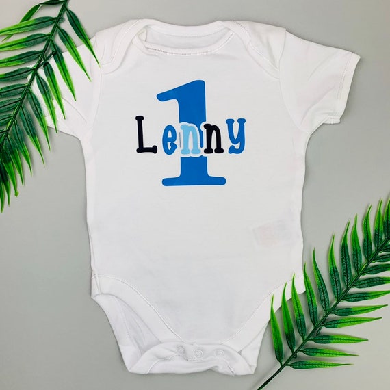 1st birthday baby vest