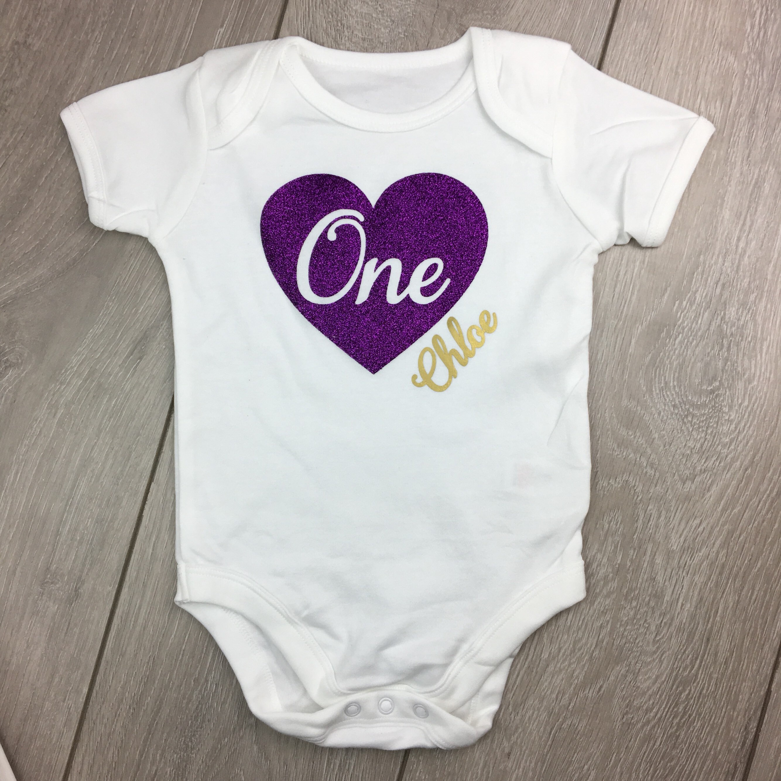 personalised first birthday outfit
