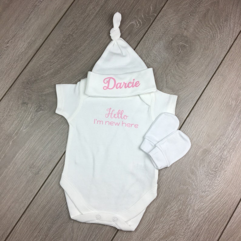 personalised coming home outfit