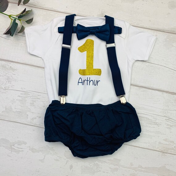 Cake smash vest boy Clearance