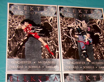 1995 Elektra Root of Evil 1-4 (Daredevil)
