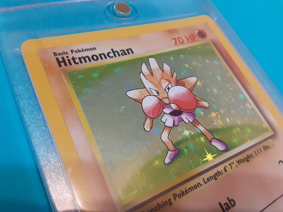 Hitmonchan ポケモンカード 70 HP 7/102 Hitmonchan 70 HP basic Pokemon Good condition | eBay
