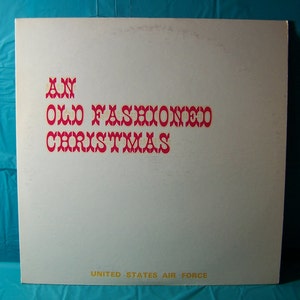 1973 US AIR FORCE Christmas Album Record