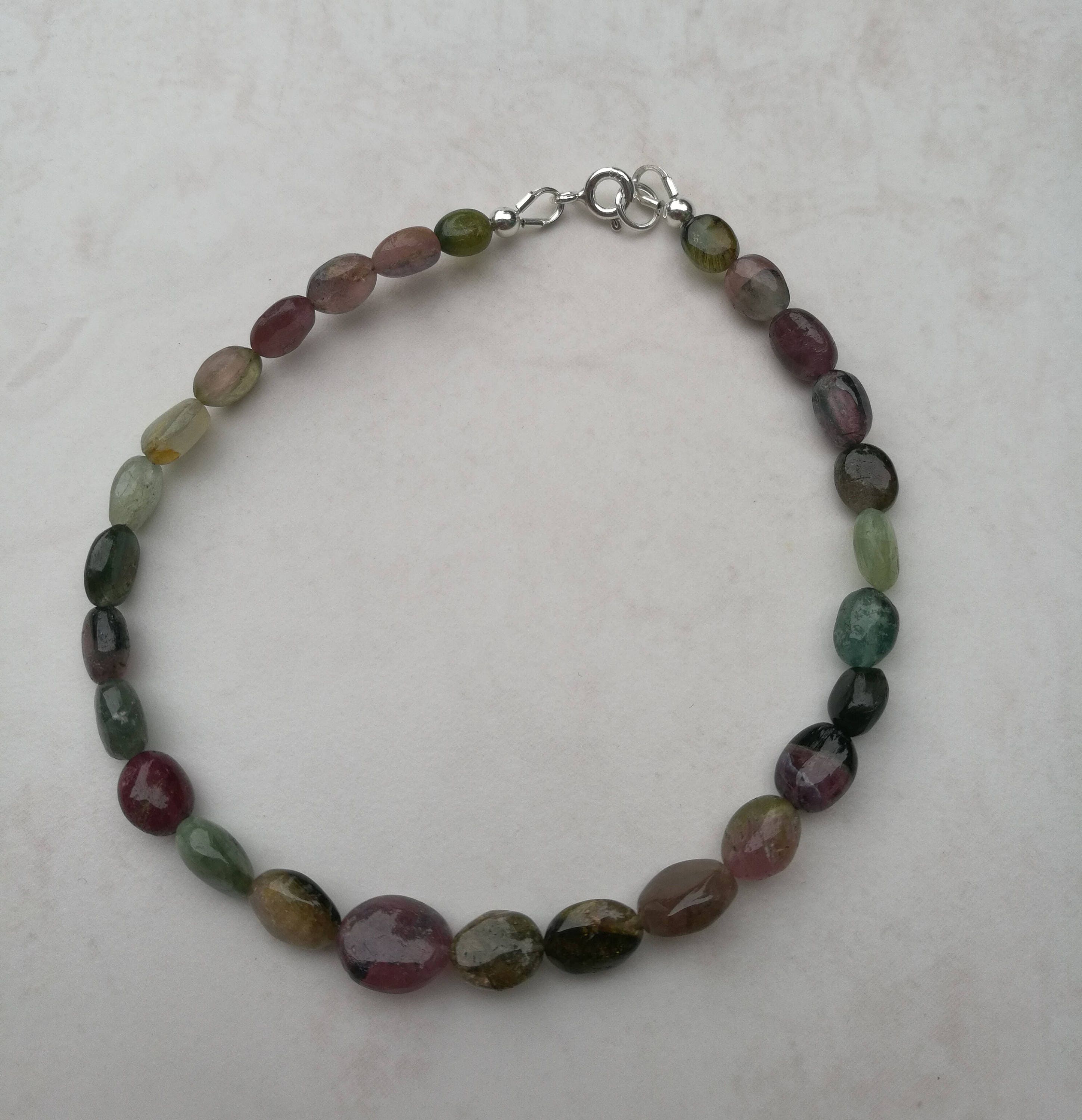 Tourmaline braceletgemstone jewellerygift for Etsy