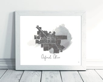 Oxford, Ohio-Neighborhood Map