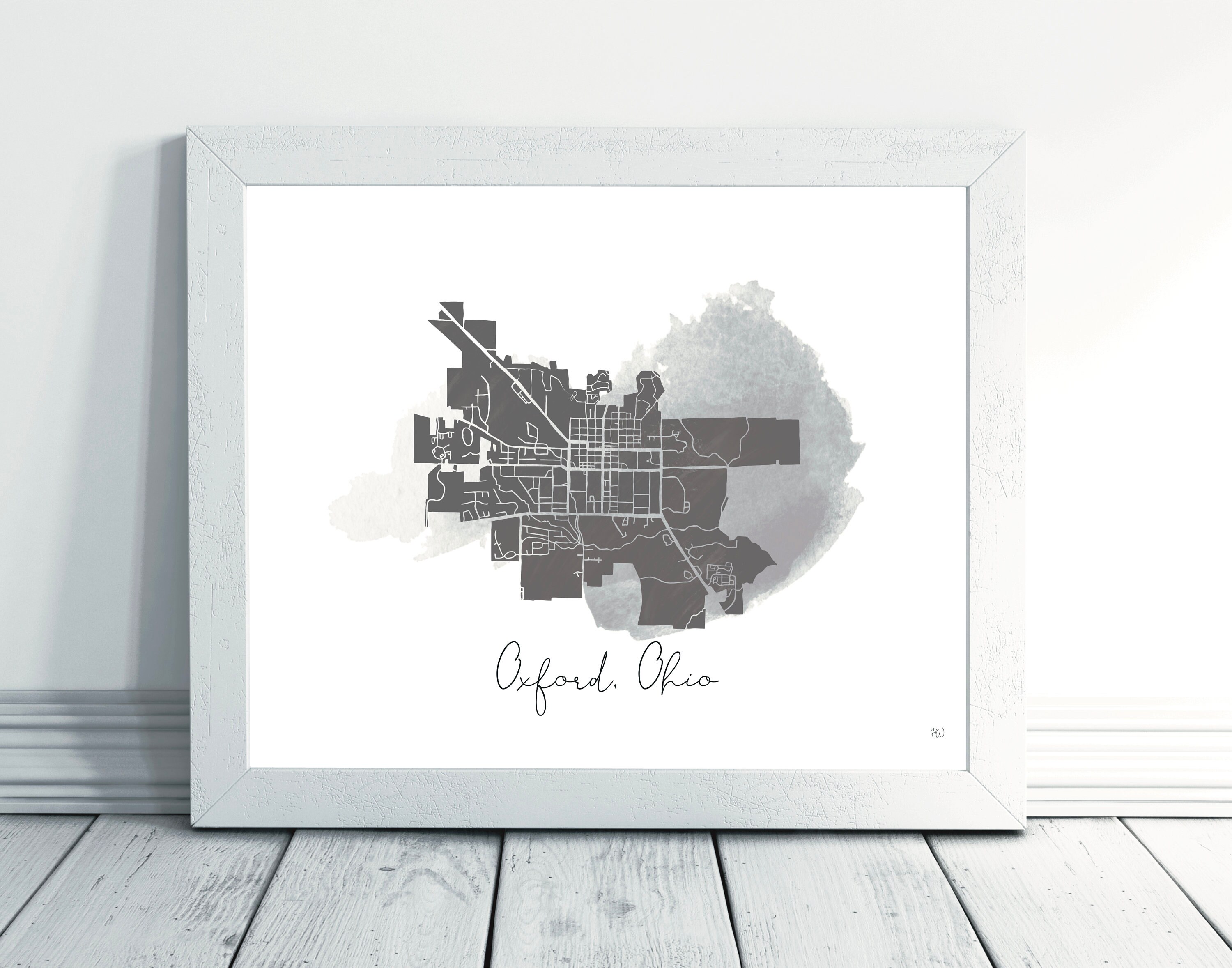 Oxford, Ohio-Neighborhood Map