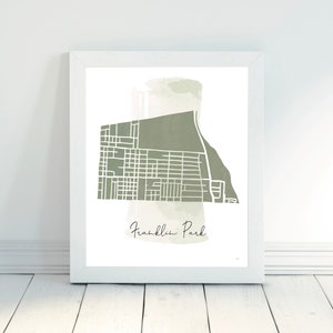 Franklin Park-Columbus, Ohio-Neighborhood Map