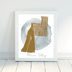 Merion Village-Columbus, Ohio-Neighborhood Map