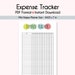 EXPENSE TRACKER Mini Happy Planner Printable Insert, Create 365, Happy ...