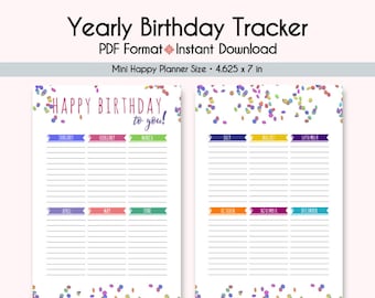 JOURNAL ENTRY Mini Happy Planner Printable Inserts, Create 365, Happy ...