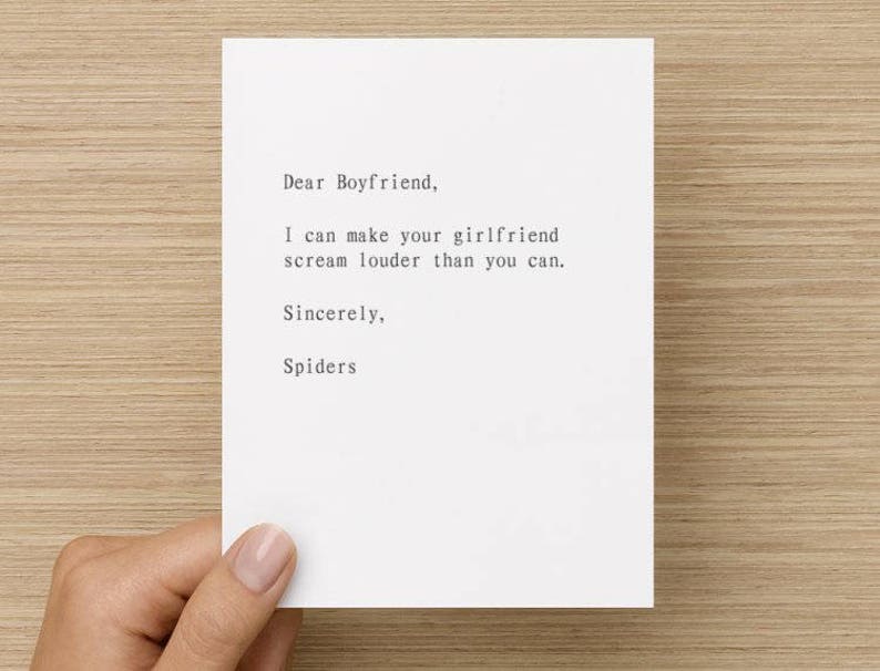 greeting card to boyfriend