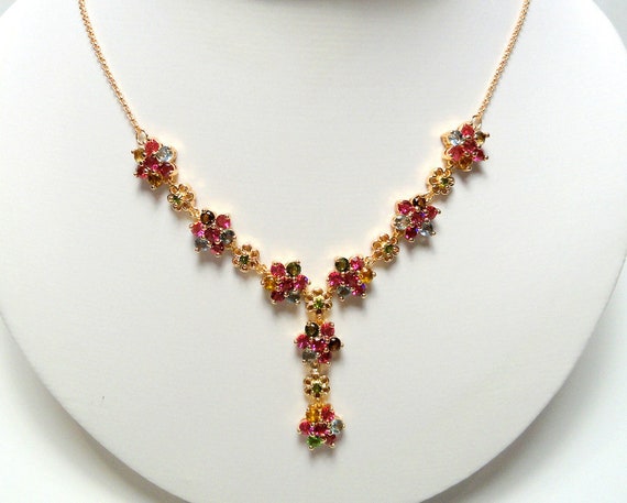 Crystal wedding necklace Crystal bridal necklace Gold necklace | Etsy